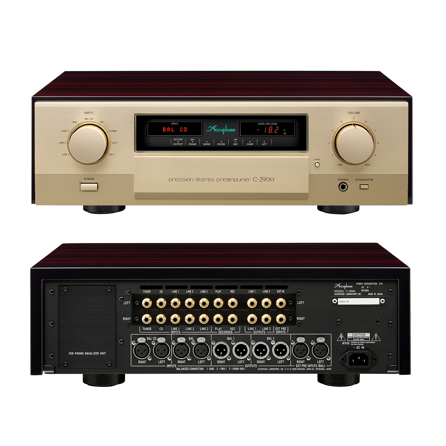 Accuphase C-2900 --- 1